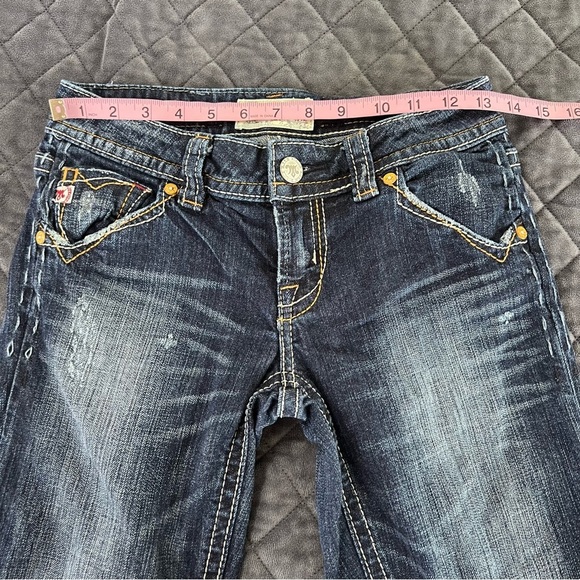 MEK Denim Jeans Women 26 Bootcut New Oaxaca Short 28” Western CL - Picture 5 of 10